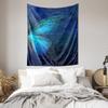 Traumhaftes Blaues Schmetterlings-Wandteppich Wandkunst Dekorative Hängeleinwand