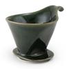 ZEROJAPAN Gift Coffee Dripper L Cafe Mug Black Set & (with tray) DMZ-16 AGN/BK