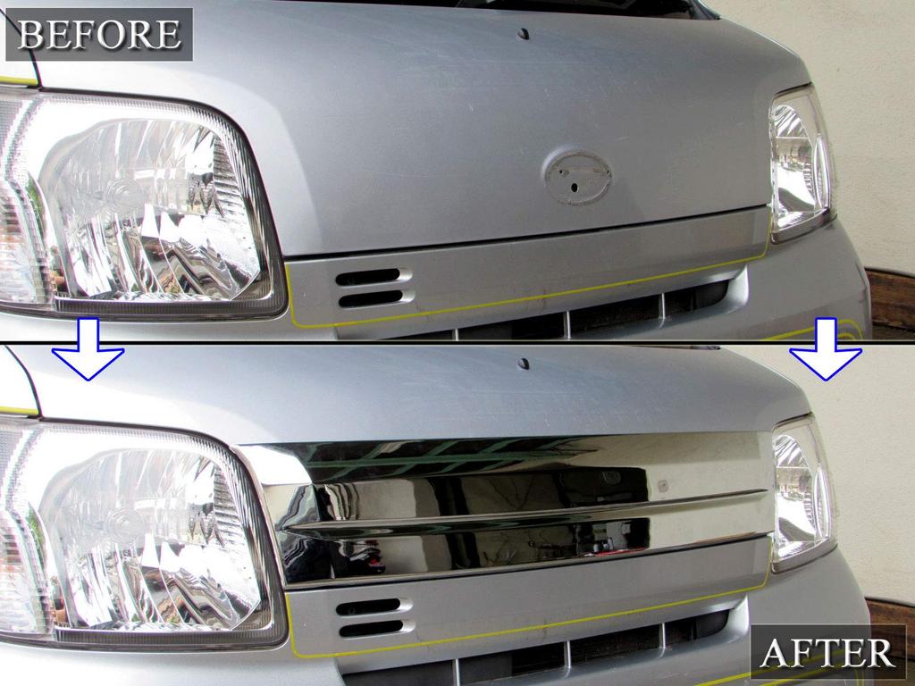 BRIGHTZ Cubierta de Parrilla Cromada para Pixis Van S321M/S331M (Pre-lifting facial) [BON-COV-053] (Número de pieza 23381)