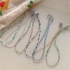 New Bohemia Handmade Rainbow Seed Beads Simple Strand Choker Necklace Women Collar Charm Colorful Femme Chains boho Jewelry Gift