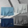 4pcs Men Underwear Modal Cotton Boxers Men's Print Soft Breathable Mid-waist Short Boxers