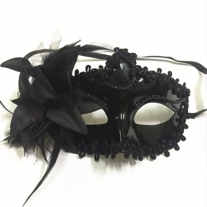 

Рождественская маска, удобная для ношения, простая и удобная, размер 21 см*10 см, бытовая химия, танцевальная маска, модная и роскошная, прочная чёрный