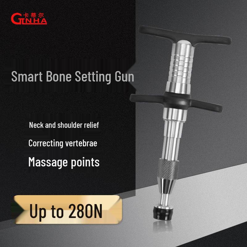 CTLNHA American-style Chiropractic Gun: Manual Spinal Activator & Cervical Spine Massager