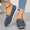 Fashion New Women Flats Comfy Casual Shoes Stylish Light Durable Breathable Loafers Slip-On Luxury Trend Classic Spring Female Sneakers