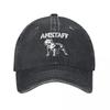 AMSTAFF Cartoon Dog Streetwear Denim Hat Outdoor Adventures Golf Hat Mens Baseball Cap
