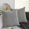 Modern Simple Pillow Case Sofa Cushion Bedside Pillow Corduroy Bedside Cushion Office Chair Pillow