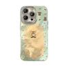 The Floral Bear Bracelet Is Suitable for Apple 17 Mobile Phone Case Iphone15promax High Value 16 New Women's Models 14 Outside