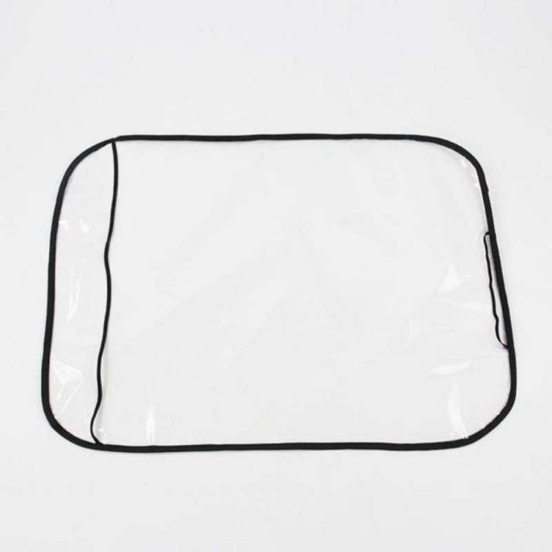 Car Seat Back Protective Cover PE Transparent Film Protective Cover Anti-dirty Mat Car Accesorries Child Anti-step Anti-kick