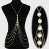 Sequin Tassel Chest Chain For Women Exy Summer Chest Chain Bra Bikini Metal Body Chain Jewelry
