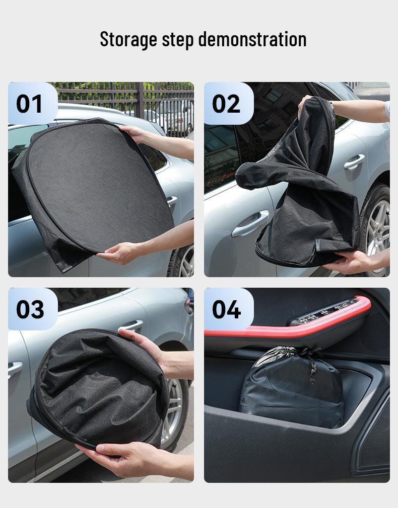 Custom-Fit Car Windshield Sunshade for Specific Models - Anti-Sun Exposure