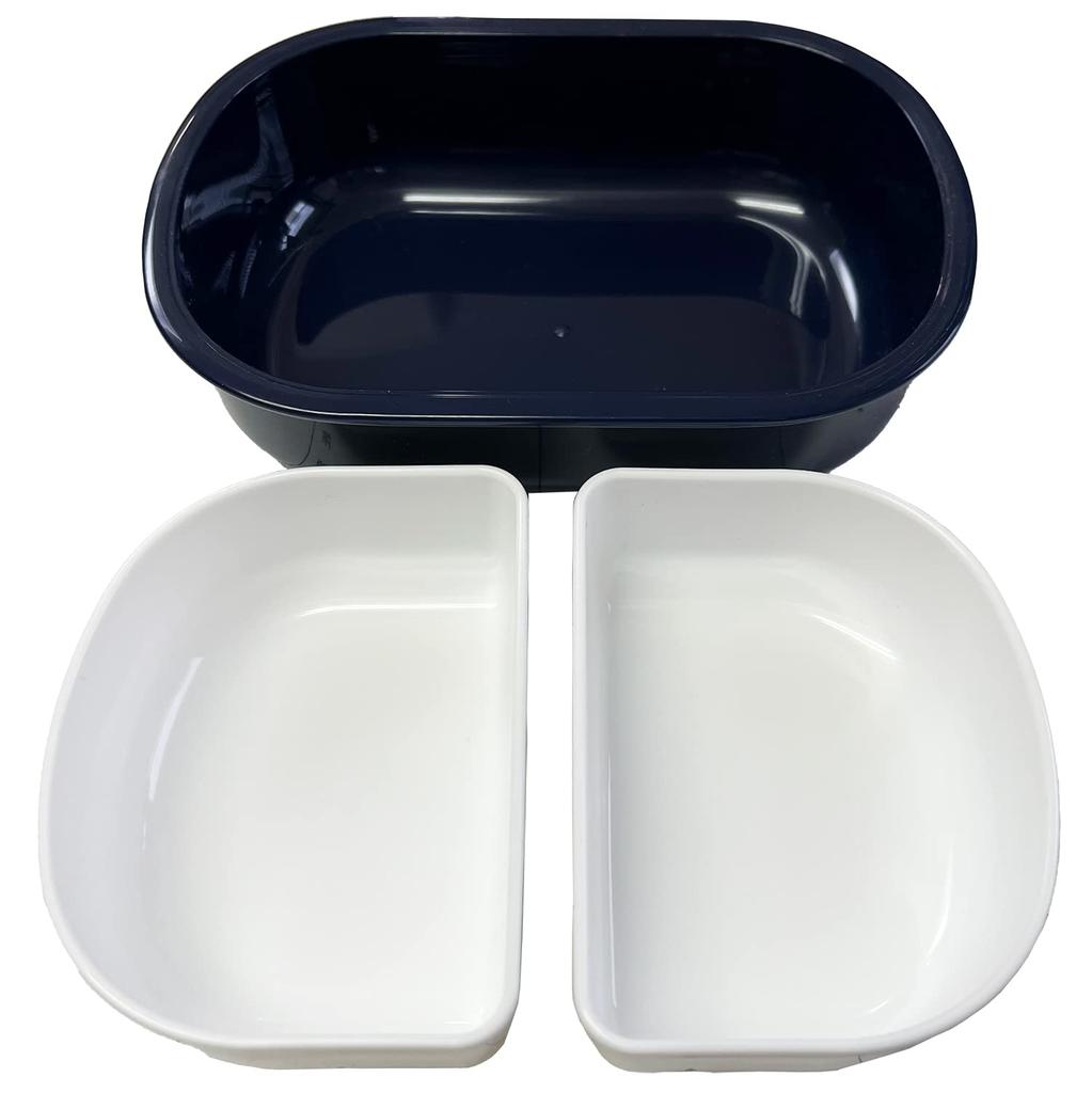 lunch set lunch cutlery 3-piece (350ml box, set, heat-resistant cup) (Car)