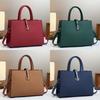 Pu Tote Bag For Women With Stitching Detail And Zipper Closure For Daily Use