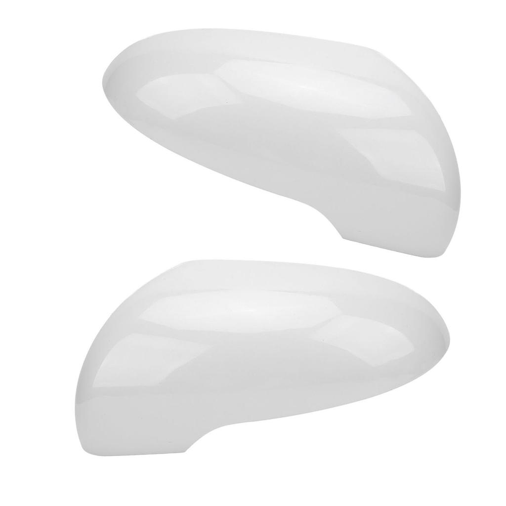 Rear View Mirror Cap Cover White Impact Resistant Scratch Proof Exterior Side Door Mirror Cap for So