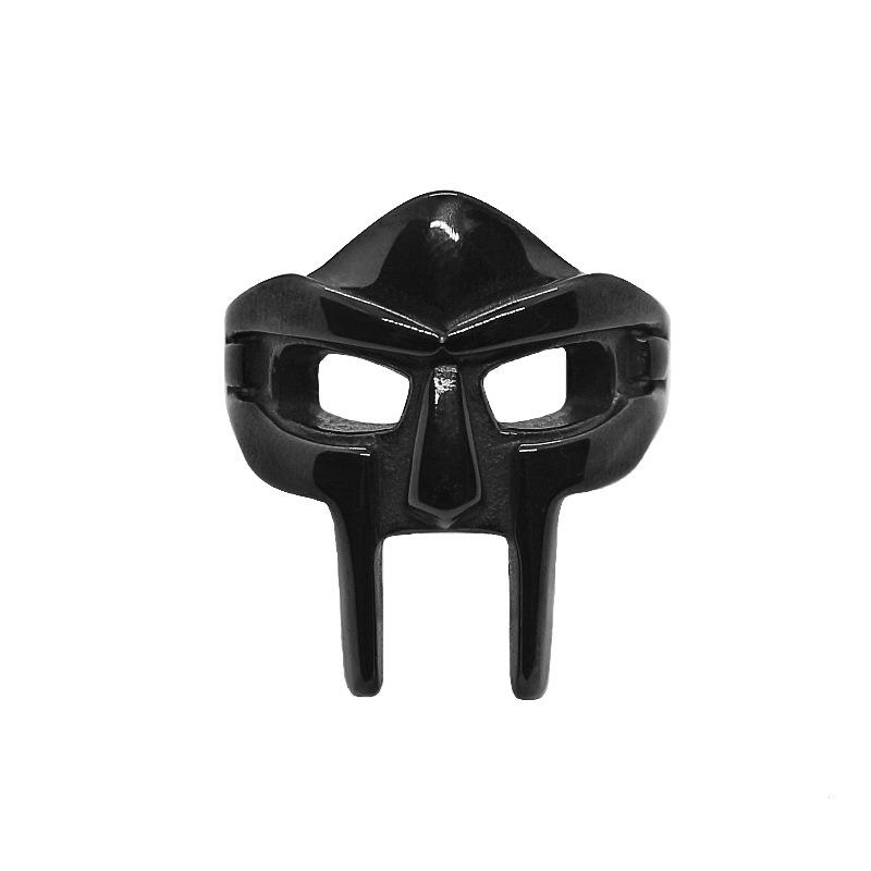 Zlý egyptský faraonský prsten Gotické doplňky pro muže Gladiator Mf Doom prsten Punk Nastavitelné prsteny Párty Klub Vyznání Dárek