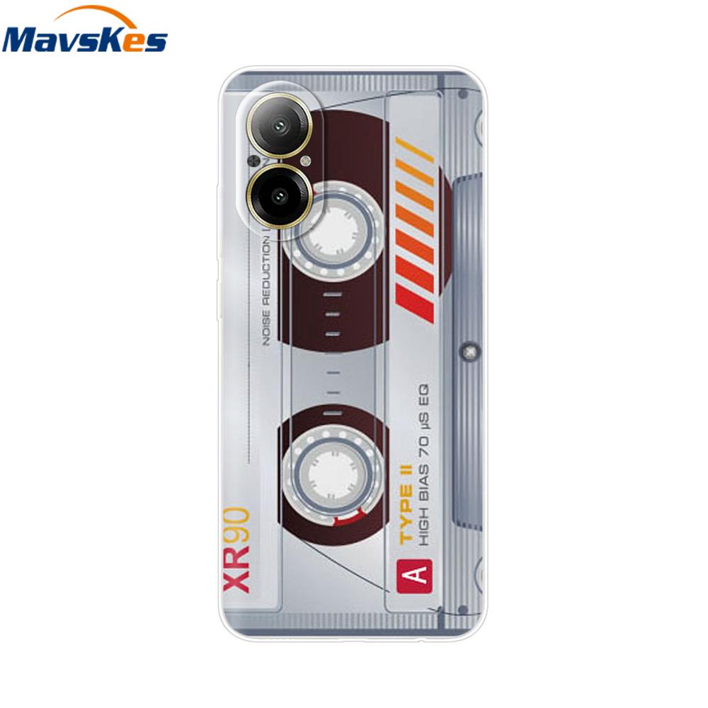 Für Realme C67 4G Hülle RealmeC67 C 67 4G RMX3890 Niedliche Weiche Klare Silikon Handyhüllen Für Realme C67 4G Schutzhülle Capa