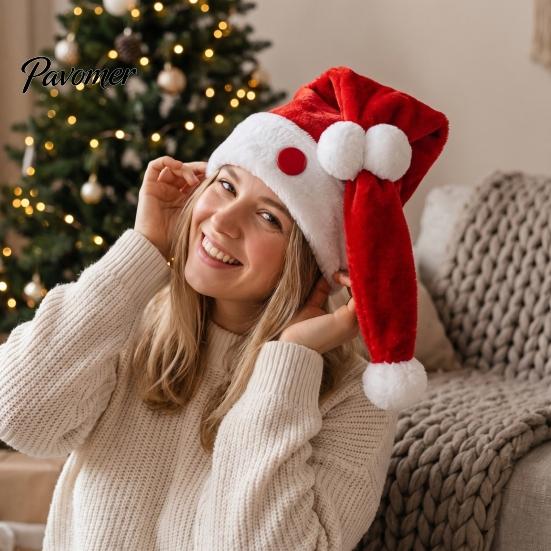 Creative Adult Holiday Apparel Animated Naughty Santa Hat for Adults, Funny Singing Dancing Christmas Cap, Soft Hats Adults Velvet Party Hat, Gag Gift