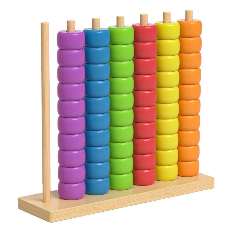 Gioco 3D Quattro in Linea: Giocattolo Educativo Multigiocatore, Scatola di Legno, Multicolore, 0,34 kg