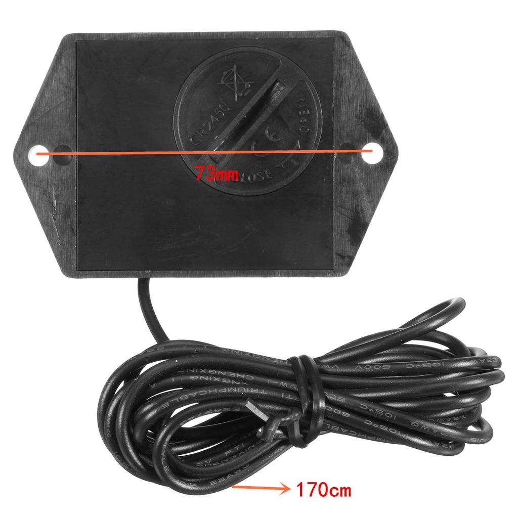 Buy Motorcycle 2/4 Strok LCD Hour Meter Gas RPM Digital Tachometer