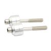 2Pcs Silver Handlebar Risers For BMW F800GS/ADV/ F700GS/ F650GS-TWIN M10x1.25mm