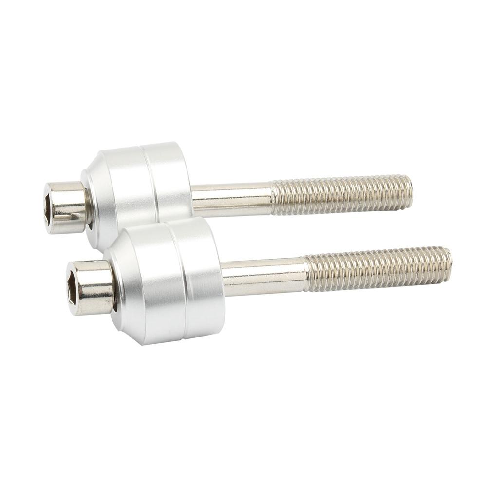 2Pcs Silver Handlebar Risers For BMW F800GS/ADV/ F700GS/ F650GS-TWIN M10x1.25mm