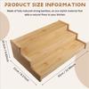 Space-Saving Spice Jar Storage Set Multi-Tier Seasoning Organizer 3-Tier Spice Rack  Restaurant