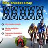 Motorcycle Phone Mount Tether 6 Pack,Replacement Silicone Bands For Bike Phone Holder, Phone Holder Grip Rubber Strap Security Bands For Bike,