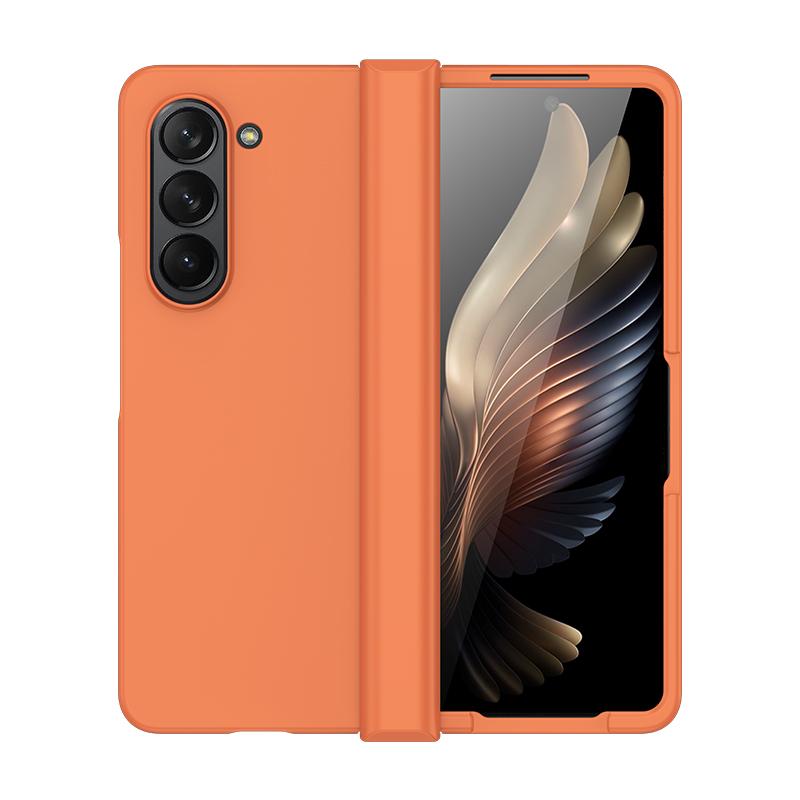 Für Samsung Z Fold 6 Faltbares Handyhülle Hautgefühl Frosted Vollschutz für Samsung Z Fold 4 5 Handyhülle