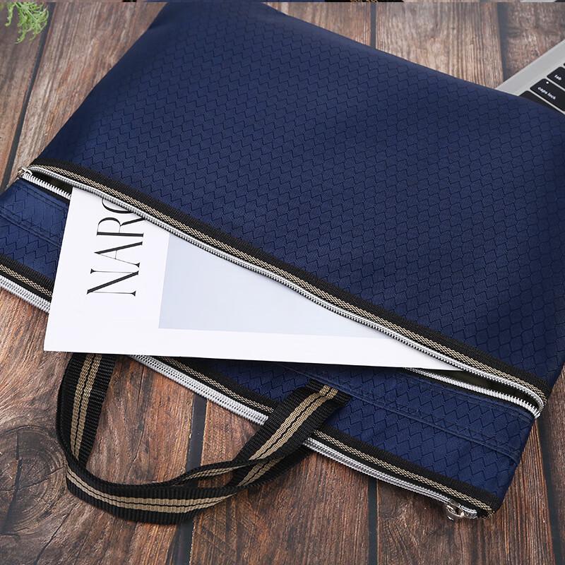 Gureide Dvouvrstvá zipová taška na dokumenty