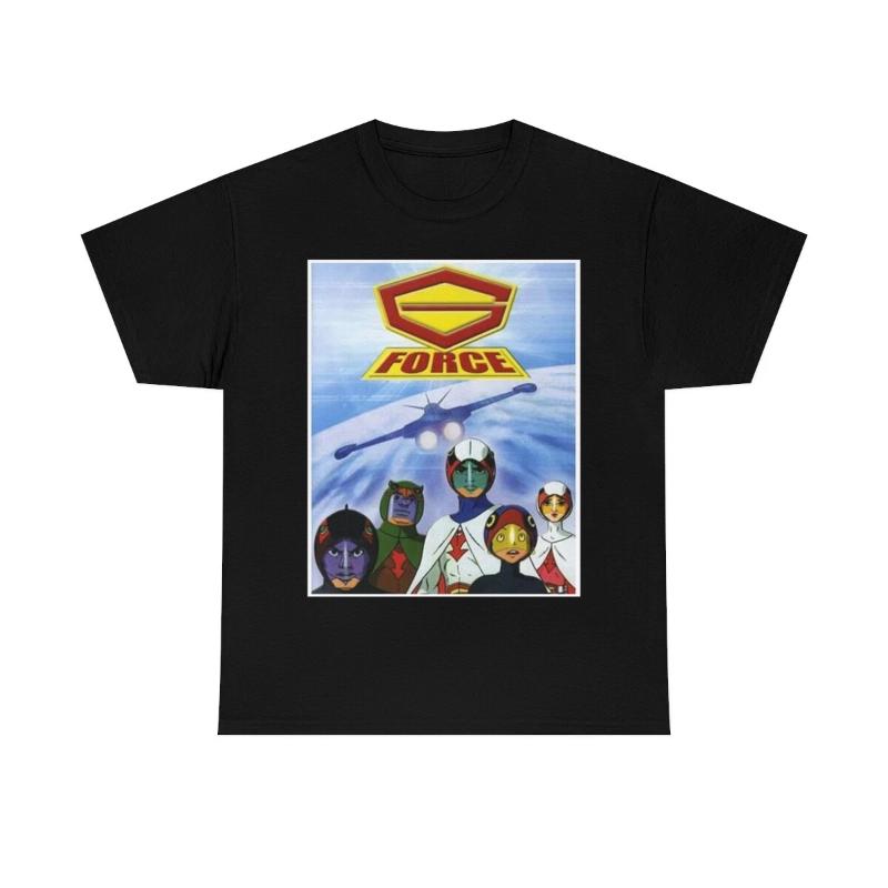 G Force GatchaUnisex Battle of the Planets Unisexs Short Sleeve T Shirt S To 4XL New SpringSummer Arrivals S