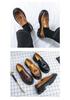 Men's Trendy Height-Increasing Leather Loafers - Thick Sole, Large Size, Casual Business Shoes