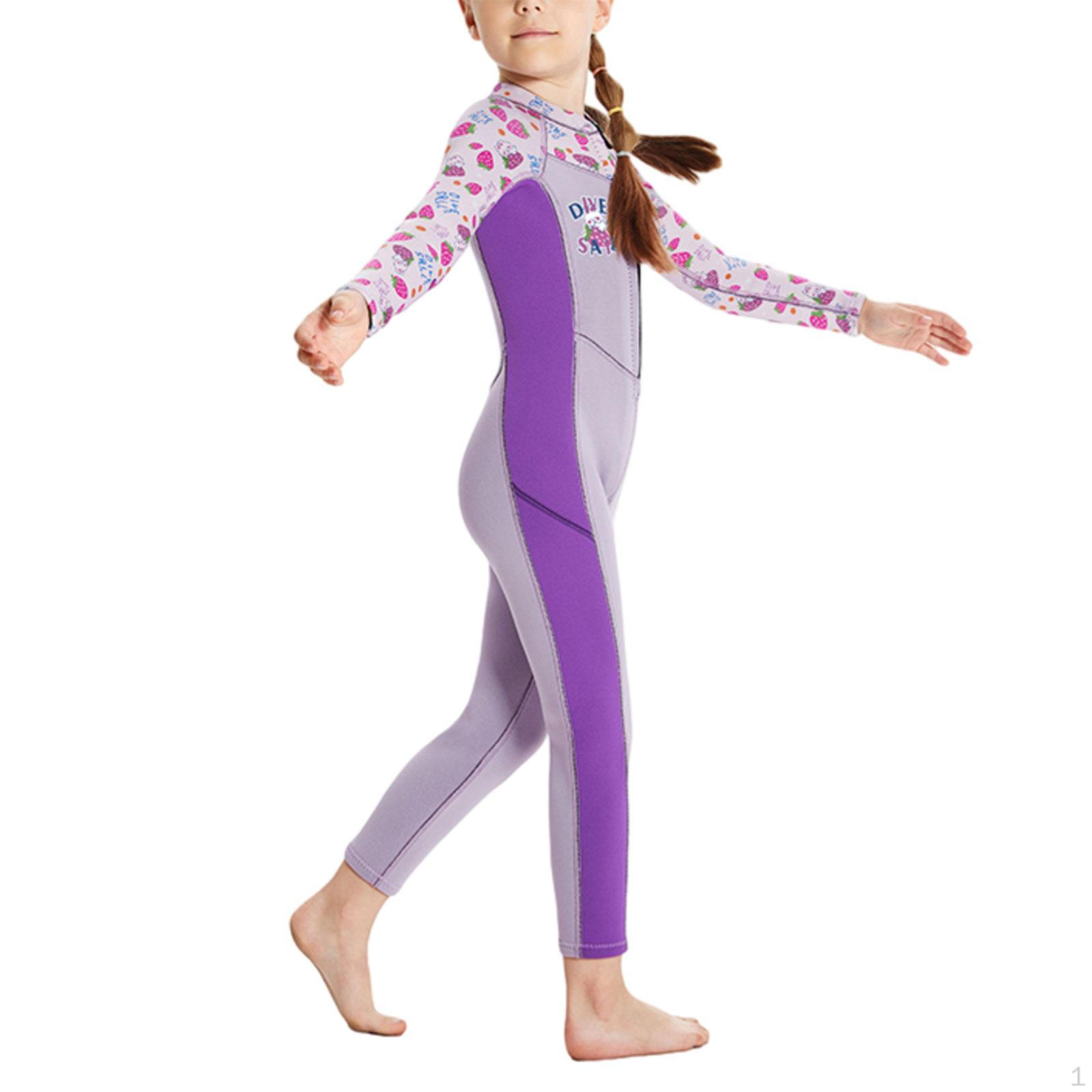 

Neoprene Diving Suit for Water Activities Purple XL