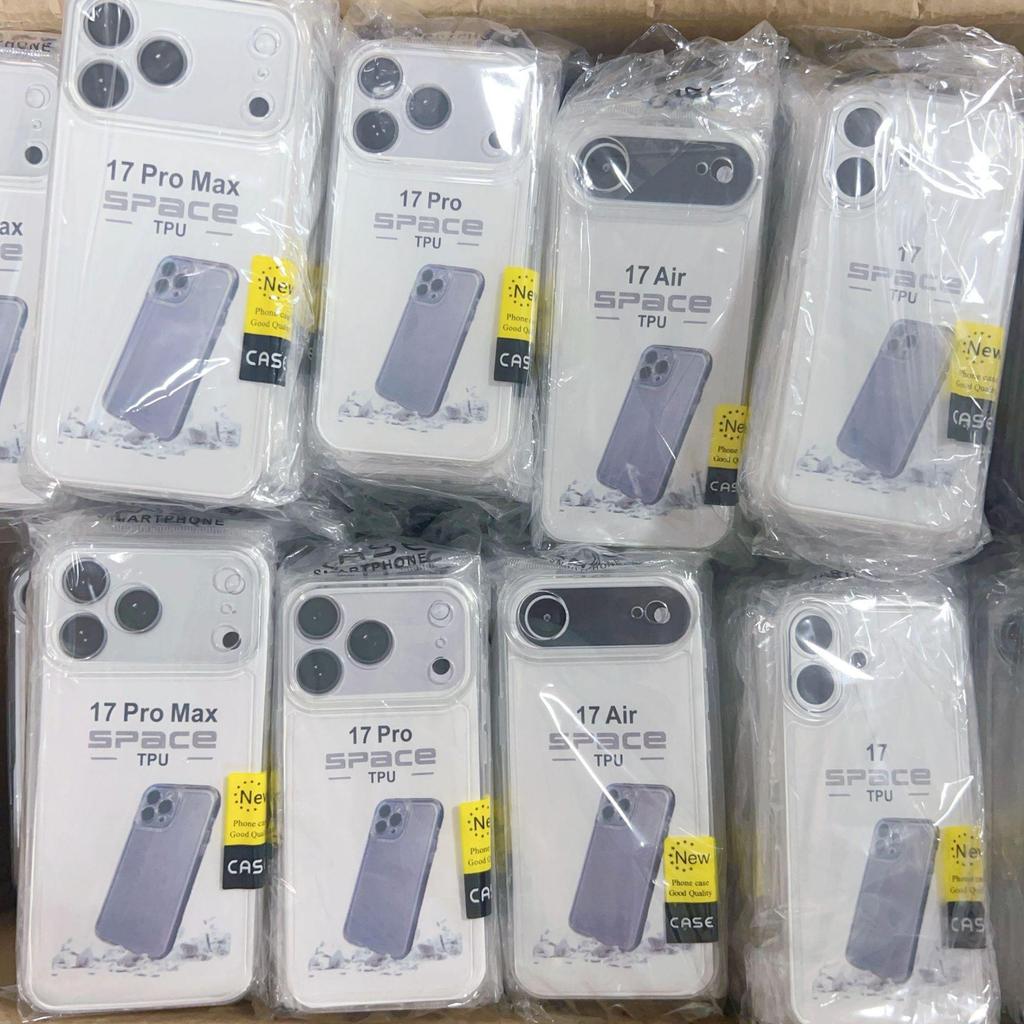 iPhone 15 Pro XR Space Shell Drop-Proof TPU Case XS Transparent