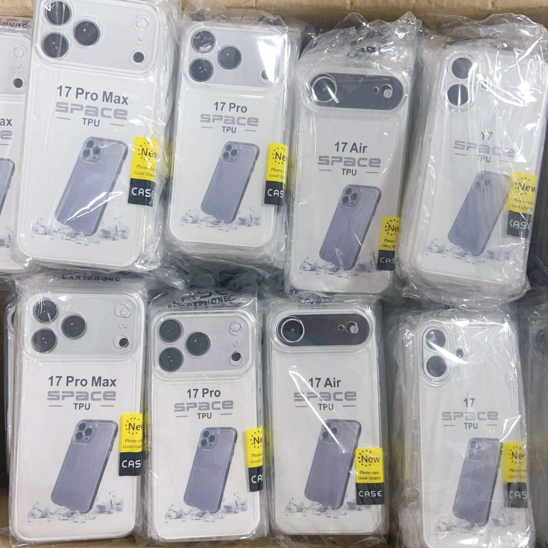 

iPhone 15 Pro XR Космический чехол из ТПУ с защитой от падений XS Прозрачный iPhone 17 Air