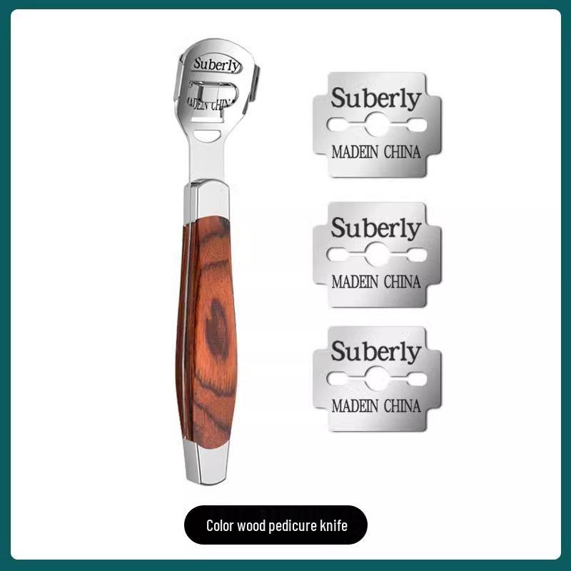 Foot Scraper and Pedicure Knife for Removing Dead Skin and Calluses