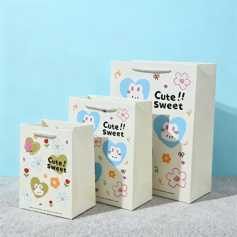 Creative Cartoon Tote Bag - Fresh Style, Multiple Sizes