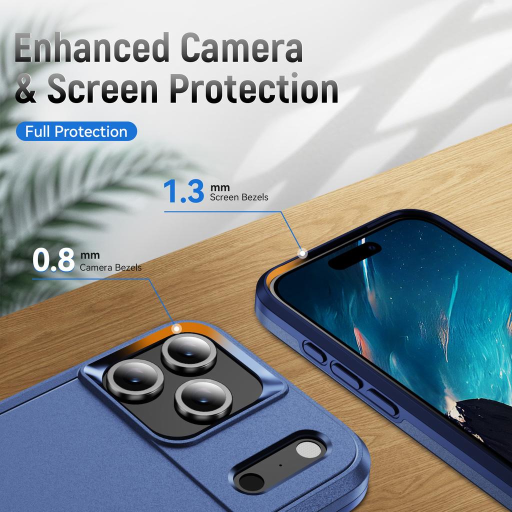 Mocne etui na iPhone 17 Pro Max 16 16e 17 Air 12 14 15 Plus 13 Pro iPhone17 iPhone16 Etui odporne na wstrząsy