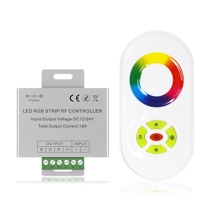 LED Controller Touch Remote: Full Color Dimmer for Ambient Light