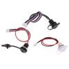 USB-C Hochstrom-Ladebuchse Buchse mit M11 Mutter Schnappverschluss-Plattenmontage Typ C Wasserdichter Buchsenstecker Buchse C
