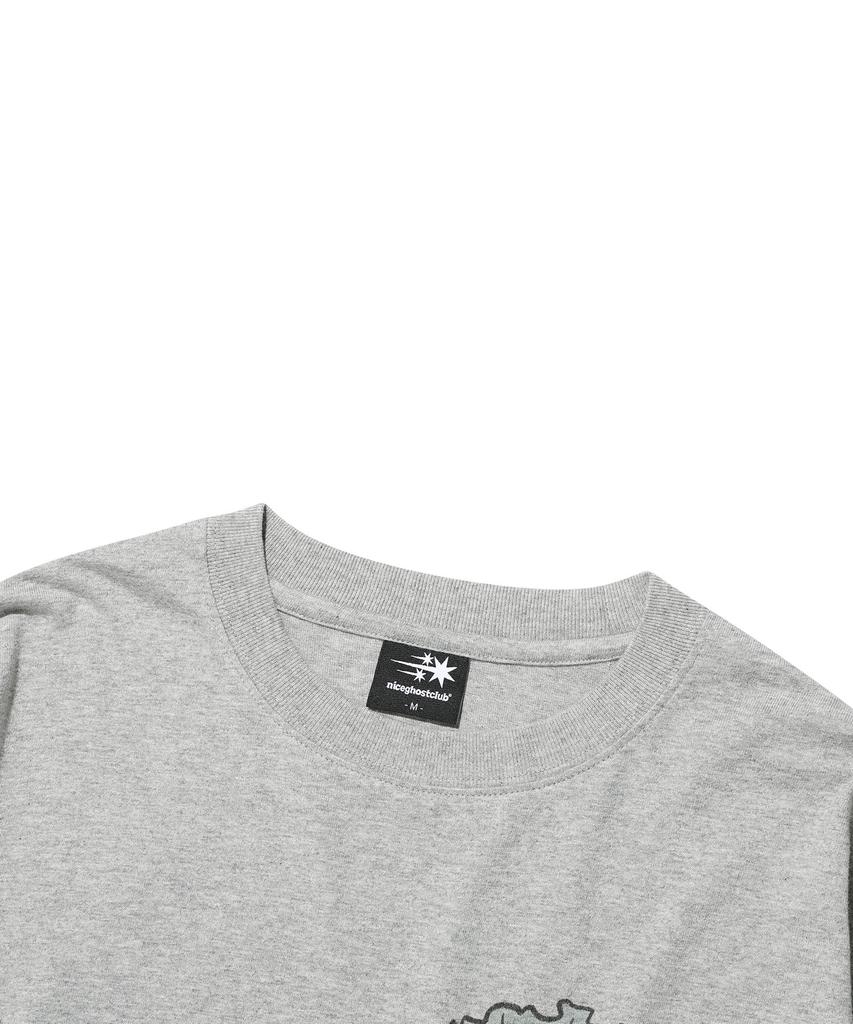 NICEGHOSTCLUB Hug Blueboy Bigbig Ls Tee_Grey(Ng2Gfut553A)