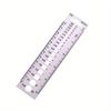 1pc Crochet Knitting Special Ruler Knitting Tool Sweater Needle Ruler Gauge Crochet Hooks Measuring Tool Knitting Gauge ABS Plastic Rulers