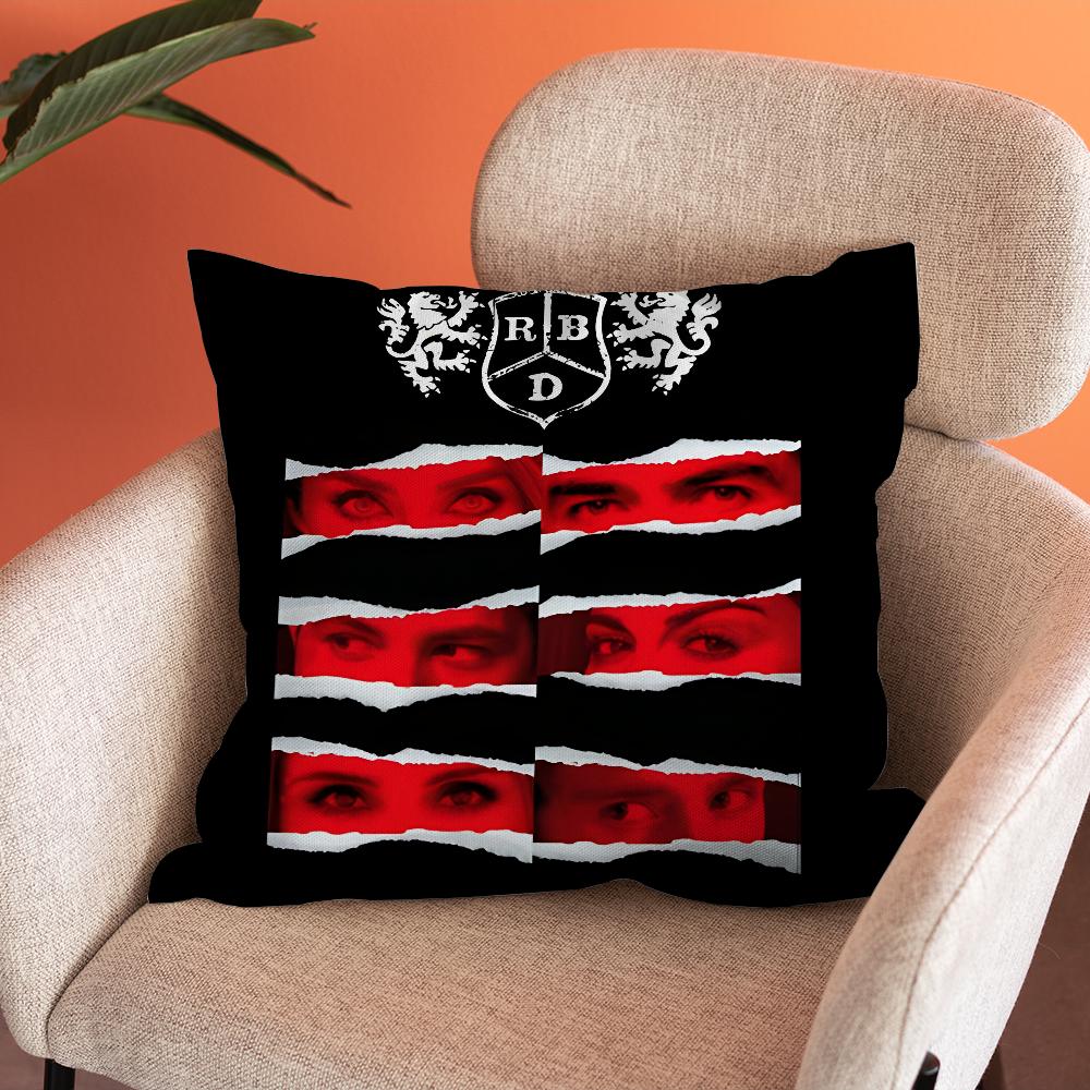 RBD Rebelde Pillow Case Soft Cushion Cases for Farmhouse Sofa Decor Home Decorations and Protector Pillow Case