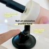 Main d'entraînement flexible pour ongles simulés pour débutants, main en silicone souple, art des ongles, mains artificielles pour outil de manucure acrylique