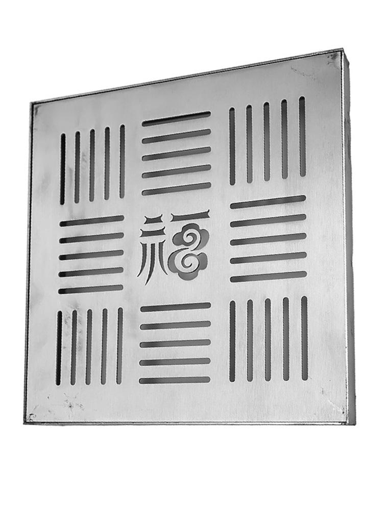 Robust Stainless Steel Floor Drain Cover for Urban and Residential Use