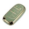 ACROPIX Keyless Entry Remote Control Cover Key Holder Cover TPU 5 Button for Jeep