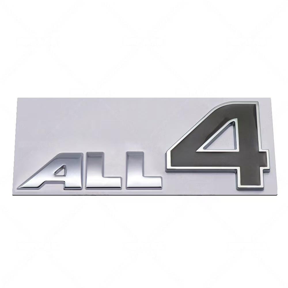 3D Metall ALL4 Coopers SD Abzeichen Aufkleber Auto Heckklappe Seitenkotflügel Emblem Decal