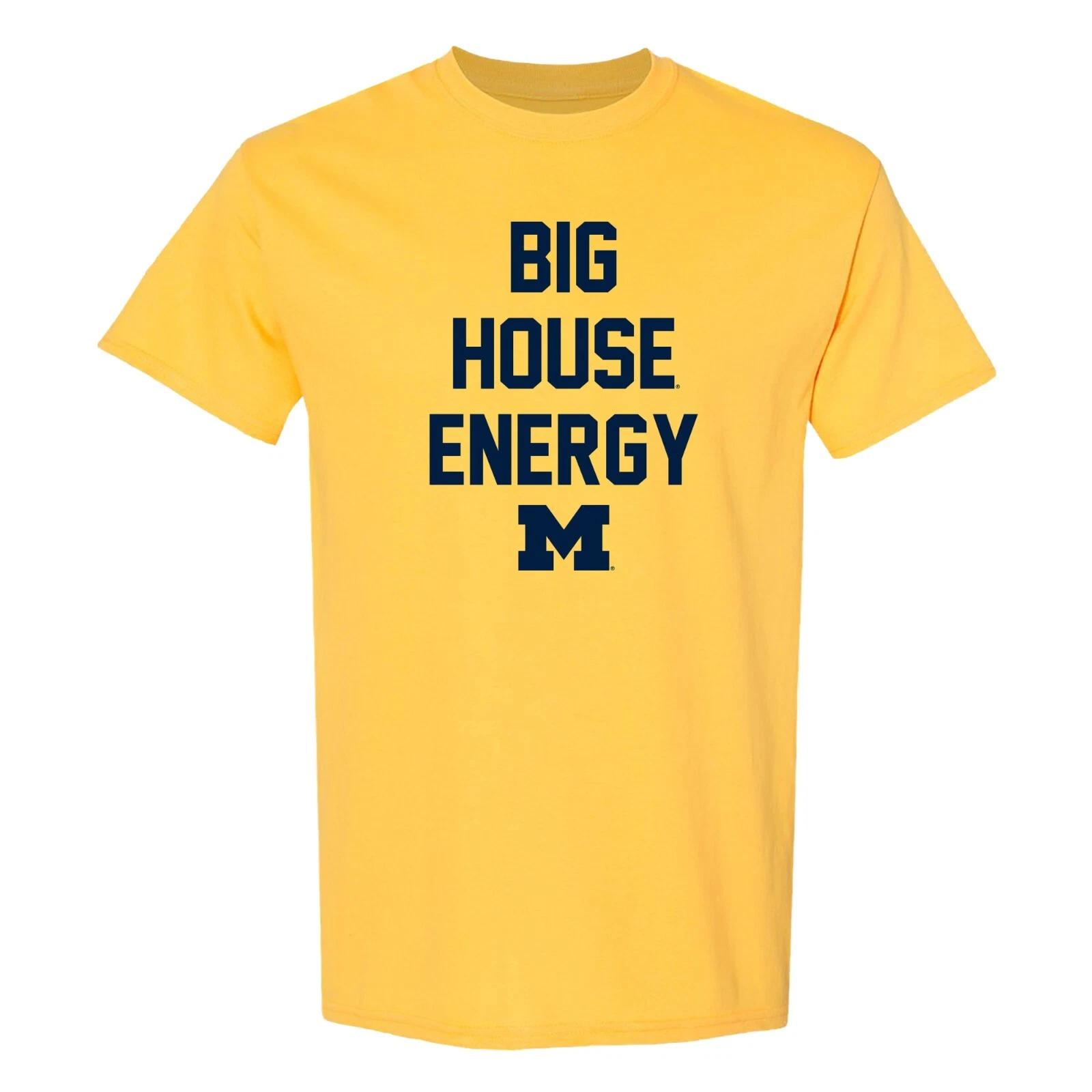 Michigan Big House Energy T-Shirt XL