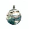Exquisite Natural Shell Pendant Round High-end Specification 79x83mm, Can Be Used As DIY Necklace Bracelet Jewelry Fashion