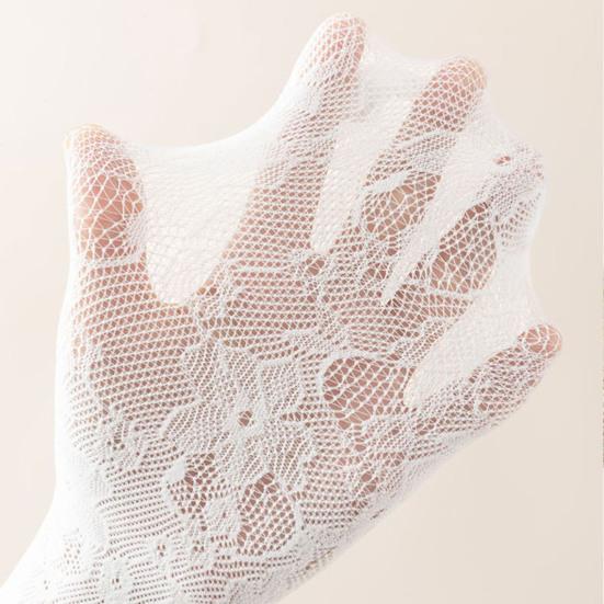 Women's Ruffle Socks Casual Mesh Lace Crew Socks Summer Ultra Thin Frilly Ankle Socks Soft Breathable Knit Socks