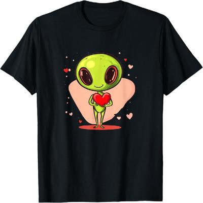 Galactic Valentine's Alien for an Interstellar Romance T-Shirt