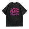 I lost 100 pounds Lighter Health goals Celebration Idea T Shirt vintage Washed Stretched Unisex Casual graphic streetwear